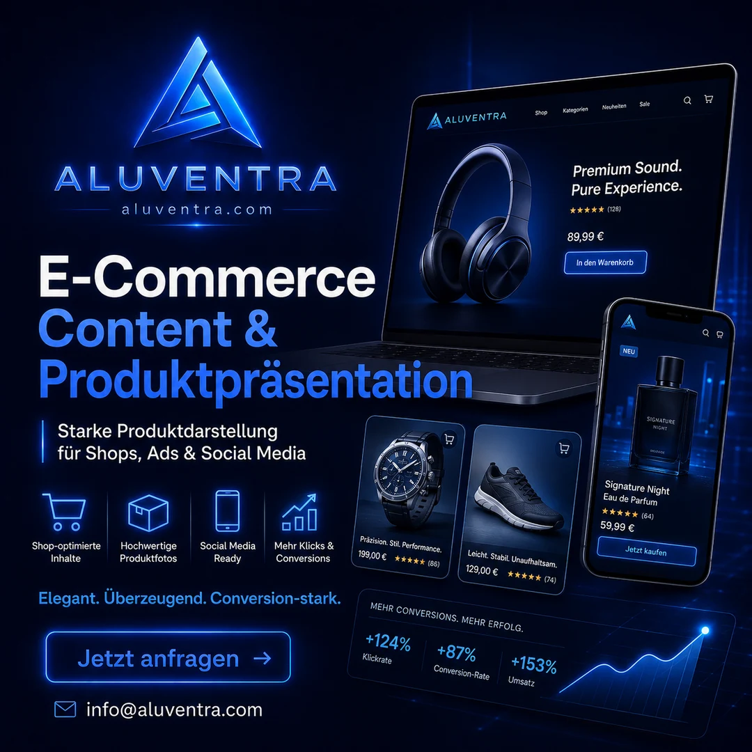 Aluventra E-Commerce Content