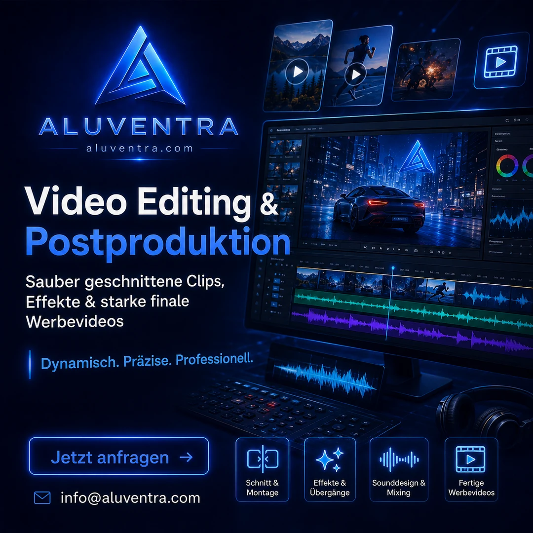 Aluventra Video Editing